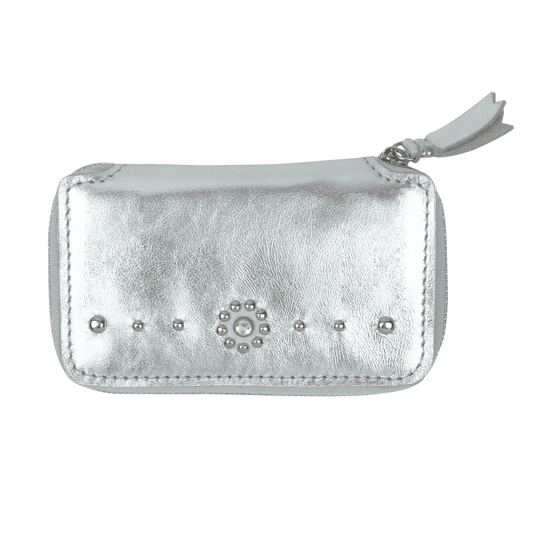 STUD WALLET - Silver