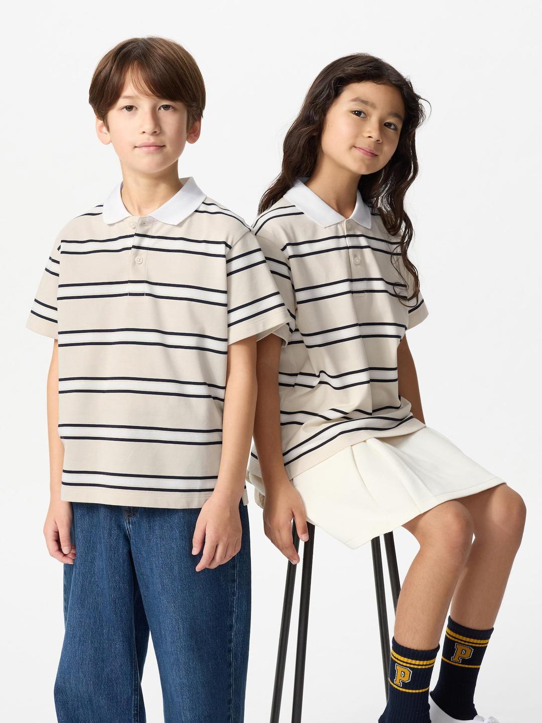 KIDS드라이피케스트라이프폴로셔츠(반팔)