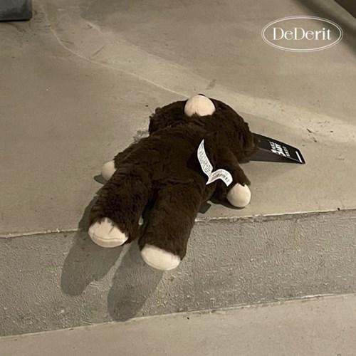 데데리트 귀여운 나른 곰돌이 애착 인테리어 패브릭 소품 인형