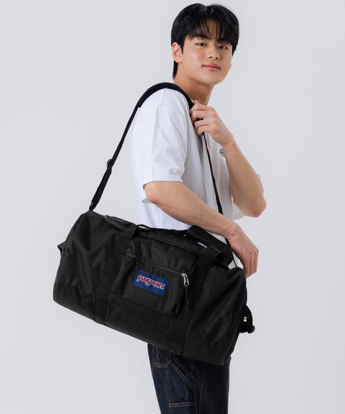 잔스포츠(JANSPORT)  슈퍼브레이크 어웨이 더플백 BLACK - 사이즈 & 후기 | 무신사