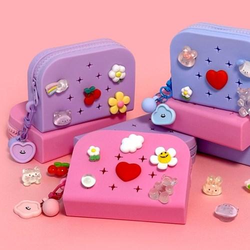 일정문구 차밍실리콘파우치(소)