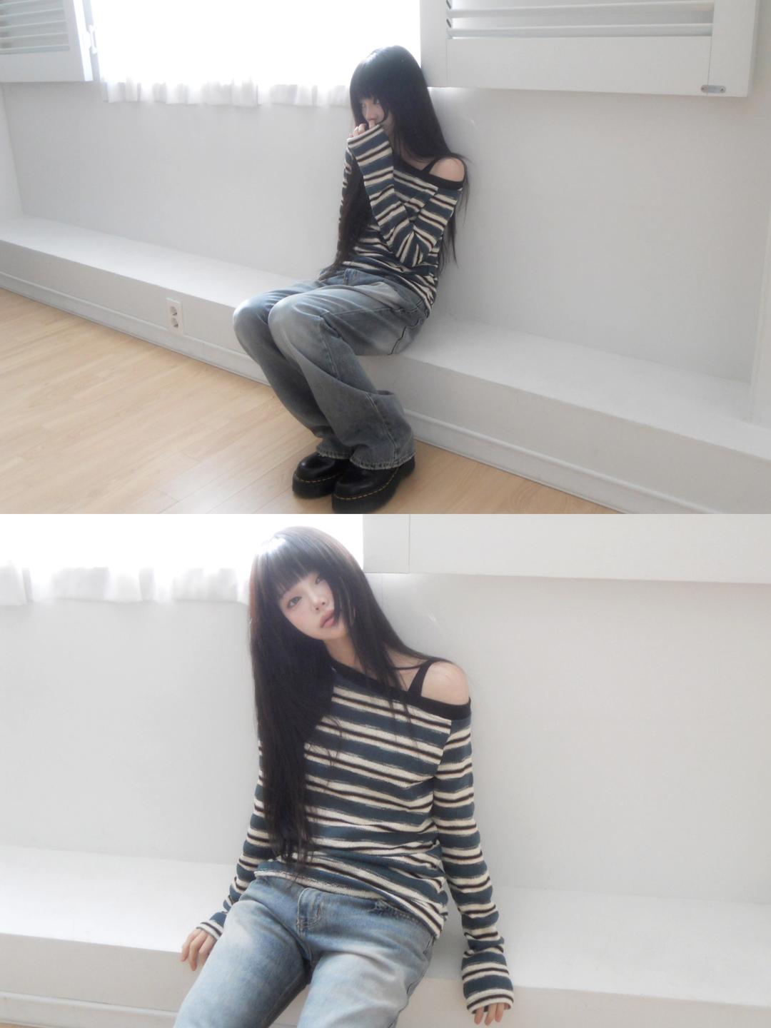 pipi off-shoulder tee