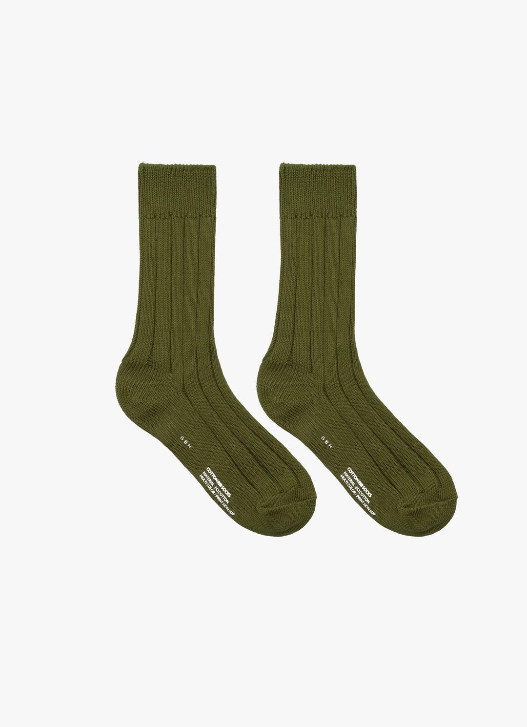 25FW COTTON RIB SOCKS / 8 COLOR