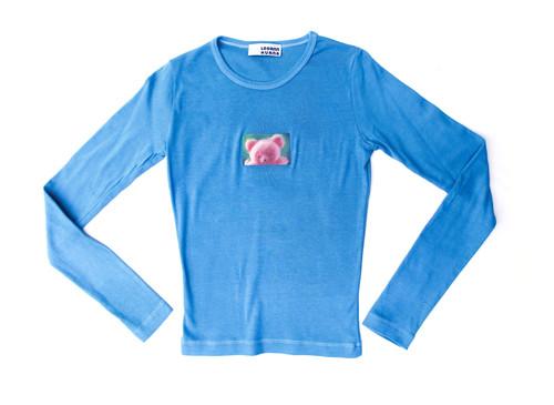 Teddy Patch Long Sleeve Tee