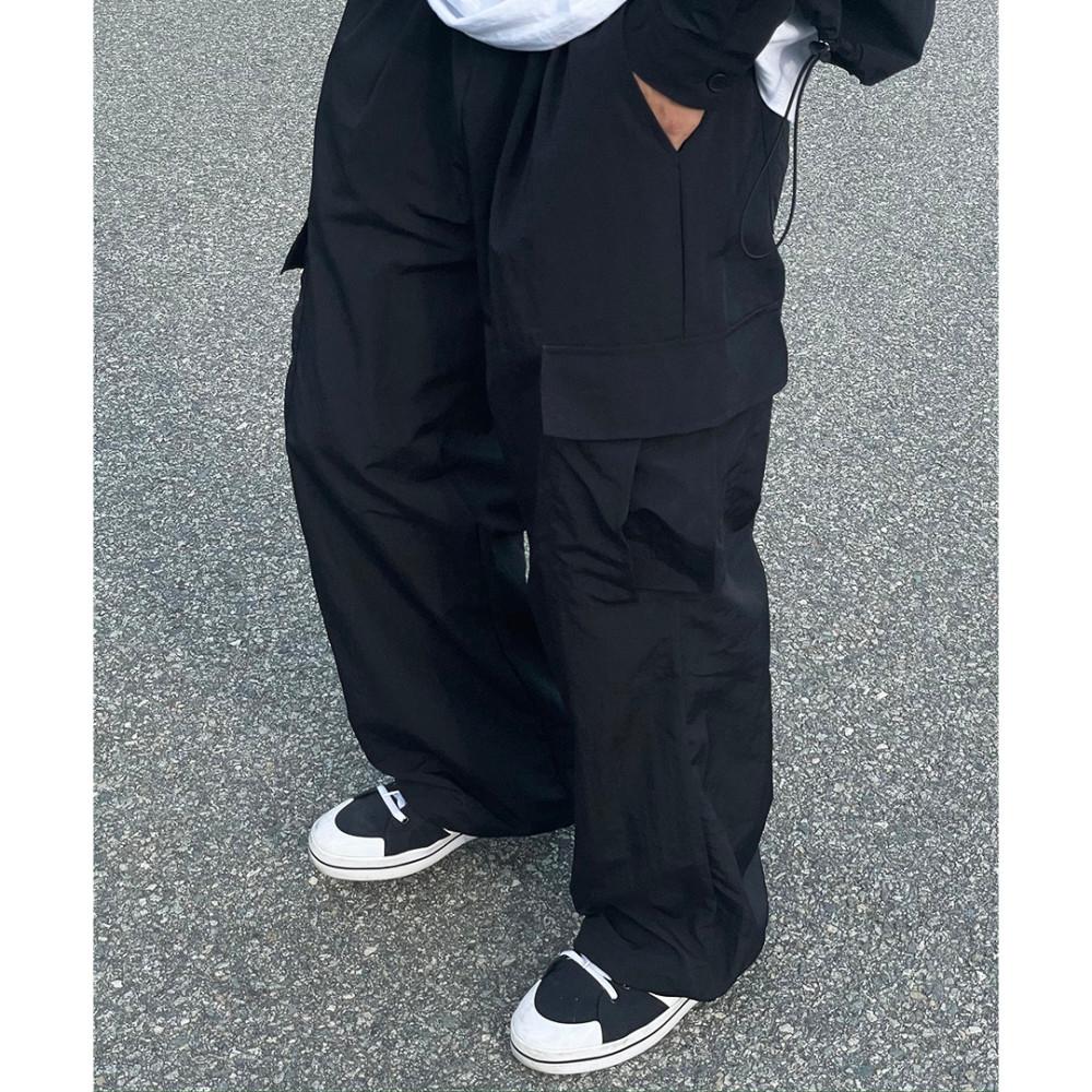 남성카고바지 나일론팬츠 벌룬팬츠 와이드조거팬츠