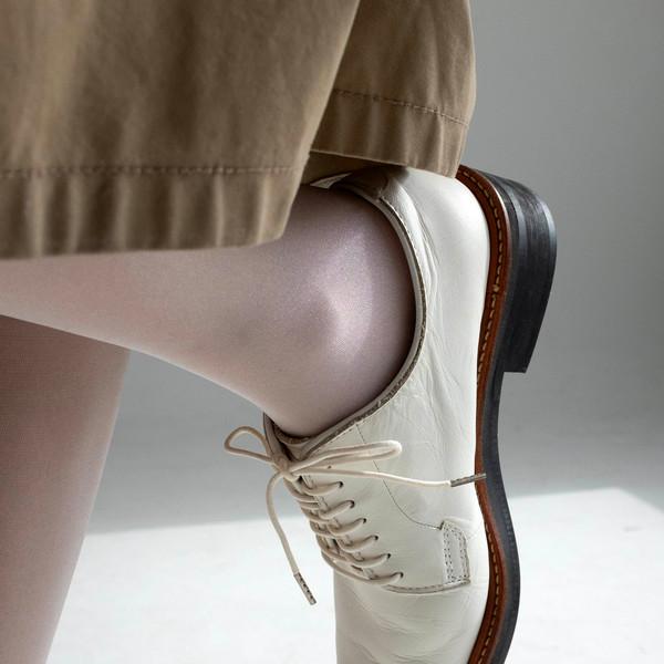 Y's Leather Oxfords