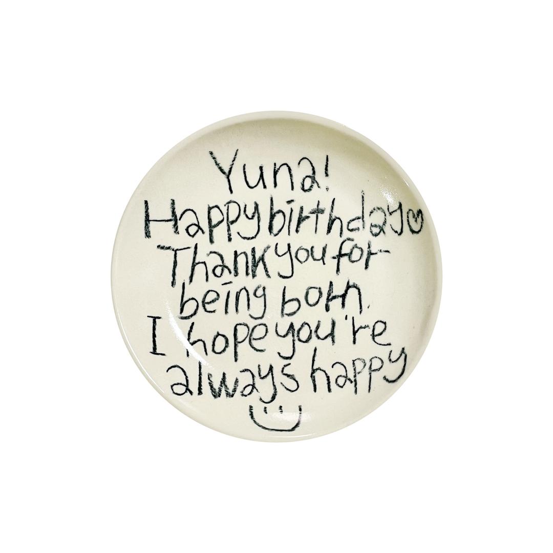 custom made plate