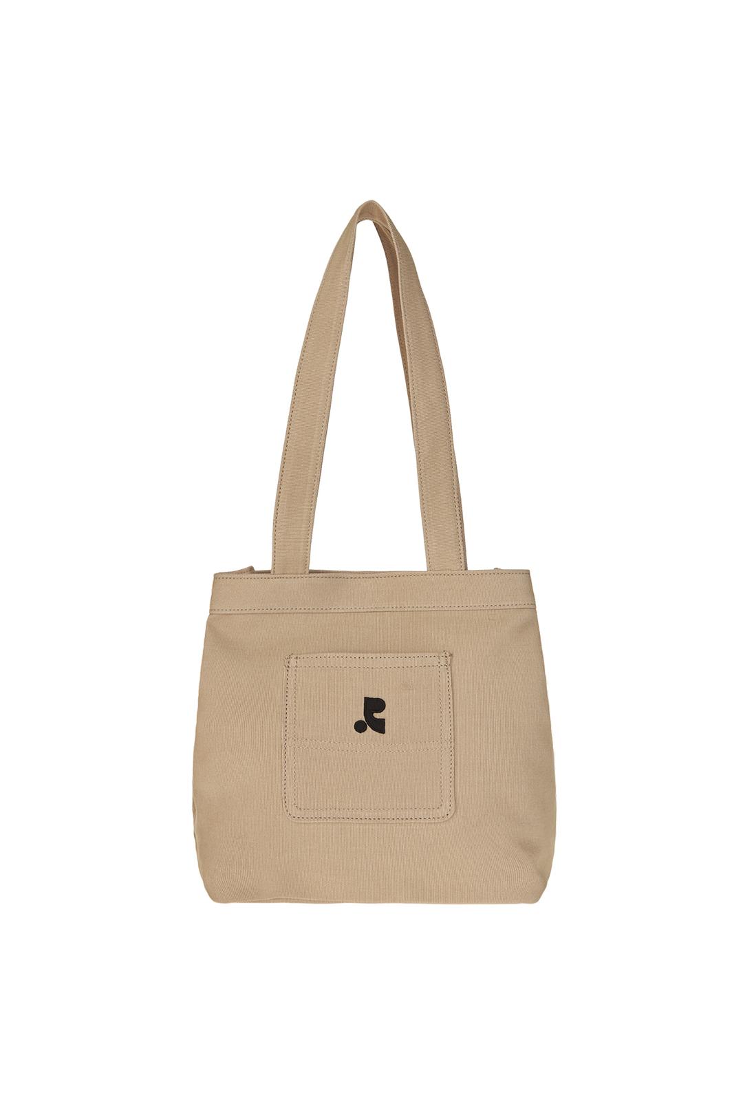 RR WASHED COTTON MINI BAG - BEIGE