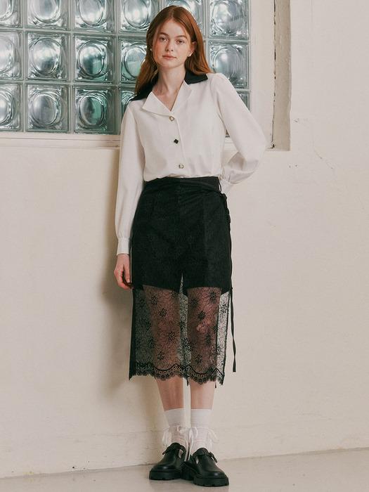 WD_Lace wrap skirt_BLACK