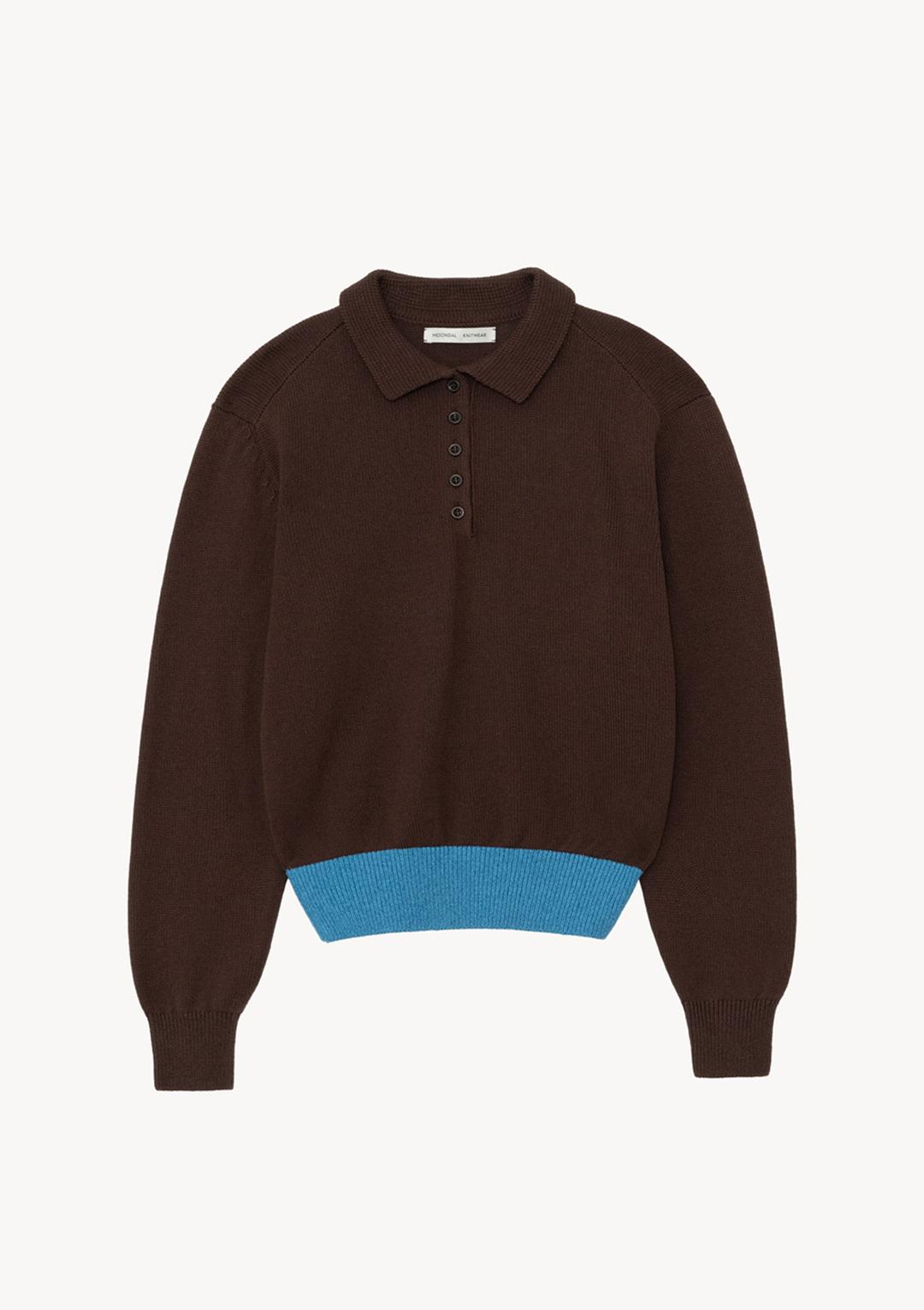 [Exclusive] Thierry Collar Knit in Brown