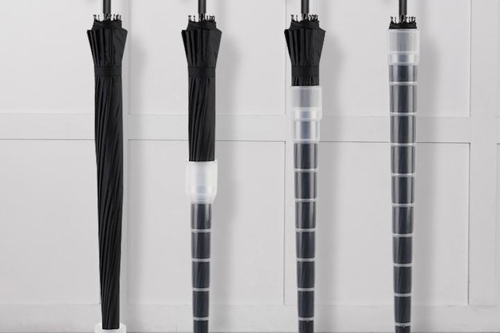 [순차발송] 16K 튼튼한 물받이 캡커버 프리미엄 반자동 장우산