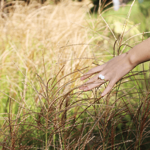 토끼풀 꽃 반지