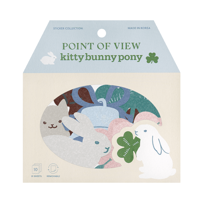 KBP X POV Big Removable Sticker 빅 리무버블 스티커