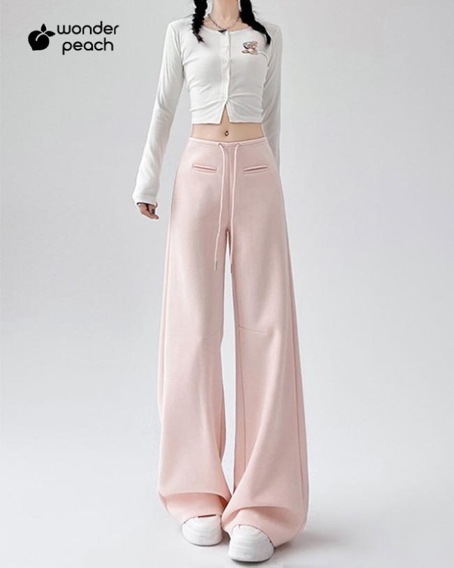 EPN07 저버 스웻 와이드 팬츠