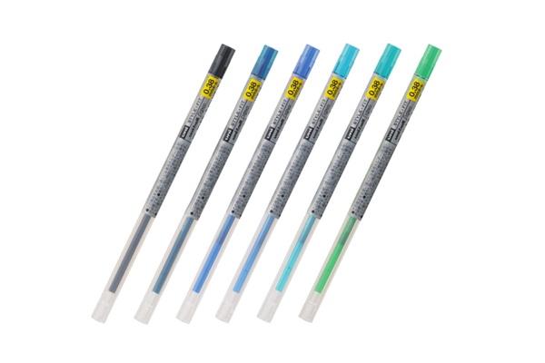 유니 유니 중성리필심 스타일핏 UMR-109-38 0.38mm 블루블랙