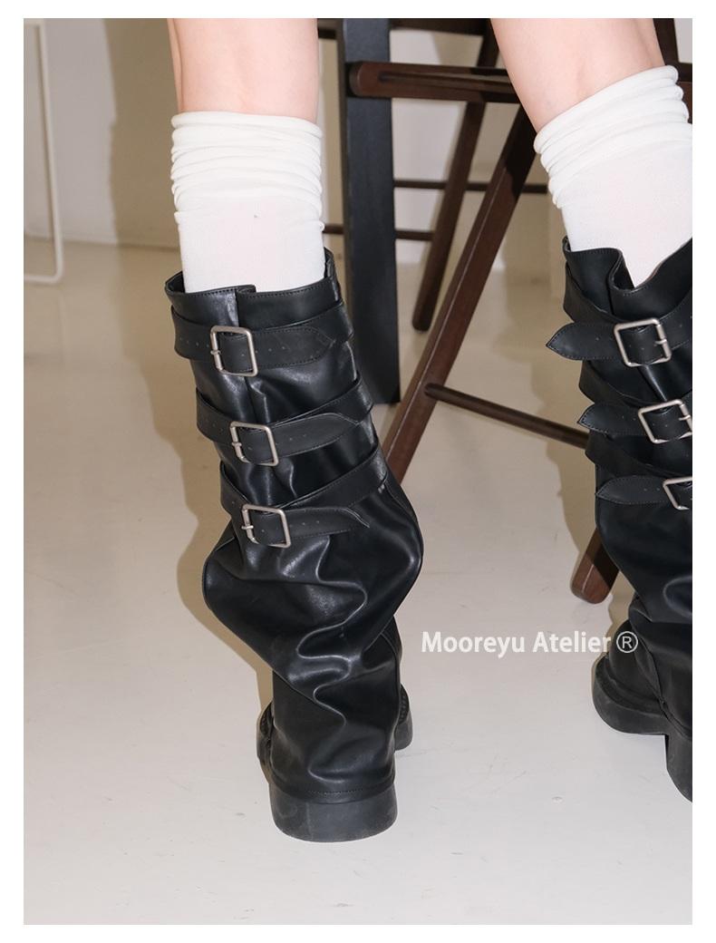Mooreyu pile boots
