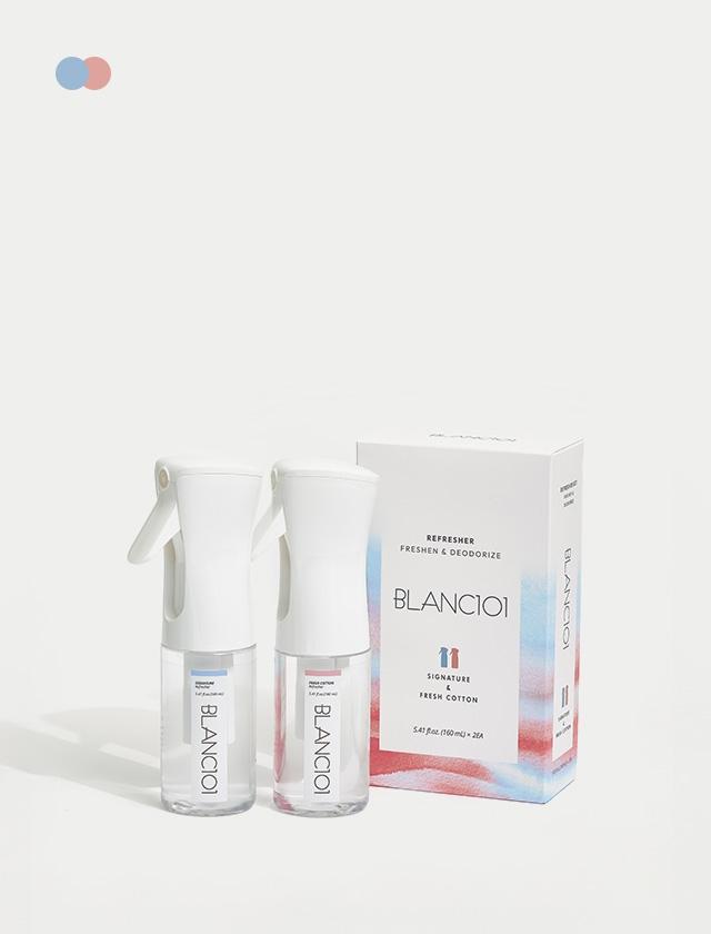 160ml 리프레셔 시그니처 + 프레시코튼 세트