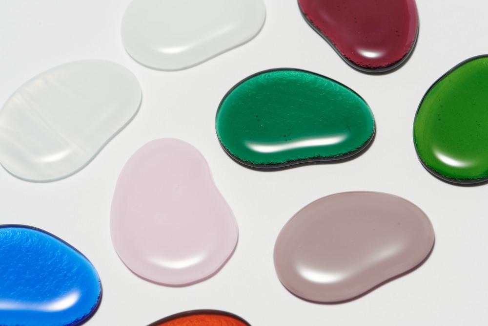 미니 버블 수저받침, 유리한삶