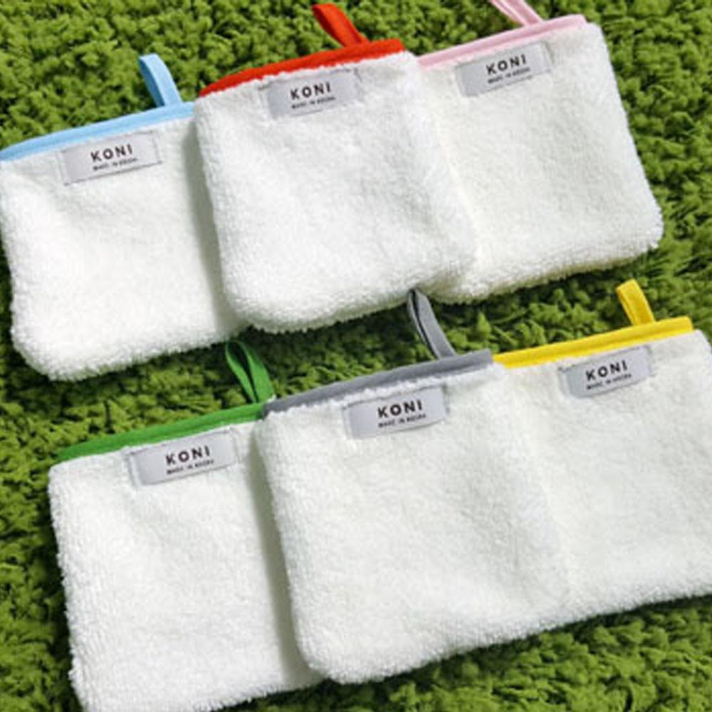 페이스 타올 지우미 클렌징타월 -얼굴 모공 세안 각질 제거 미용 스팀 극세사 수건 코니