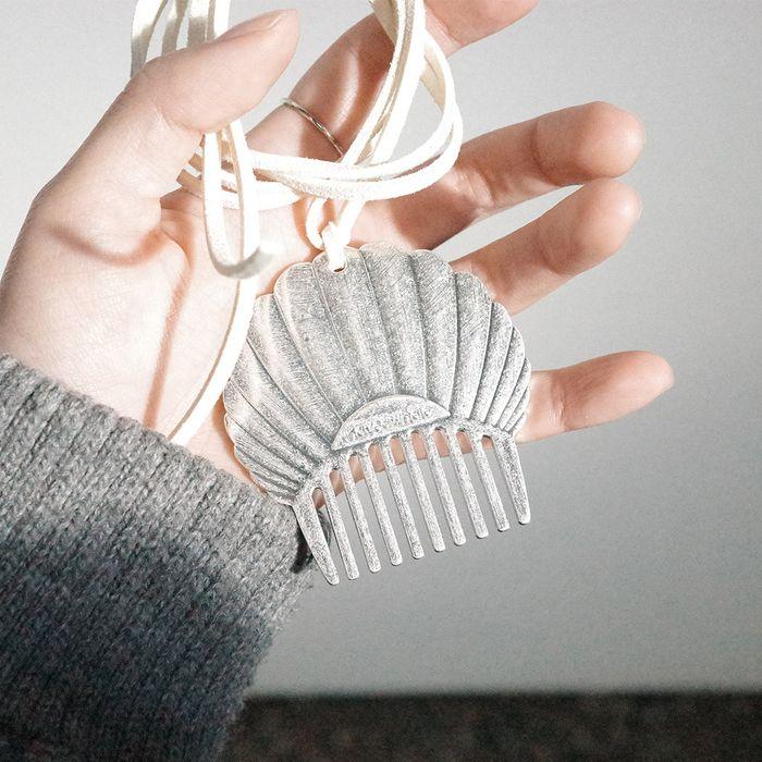 [선물포장] shell keyring (SG+WHITE STRING)
