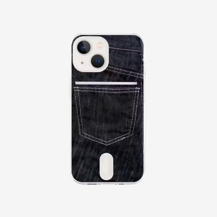 Pocket phone case - Stitch jeans
