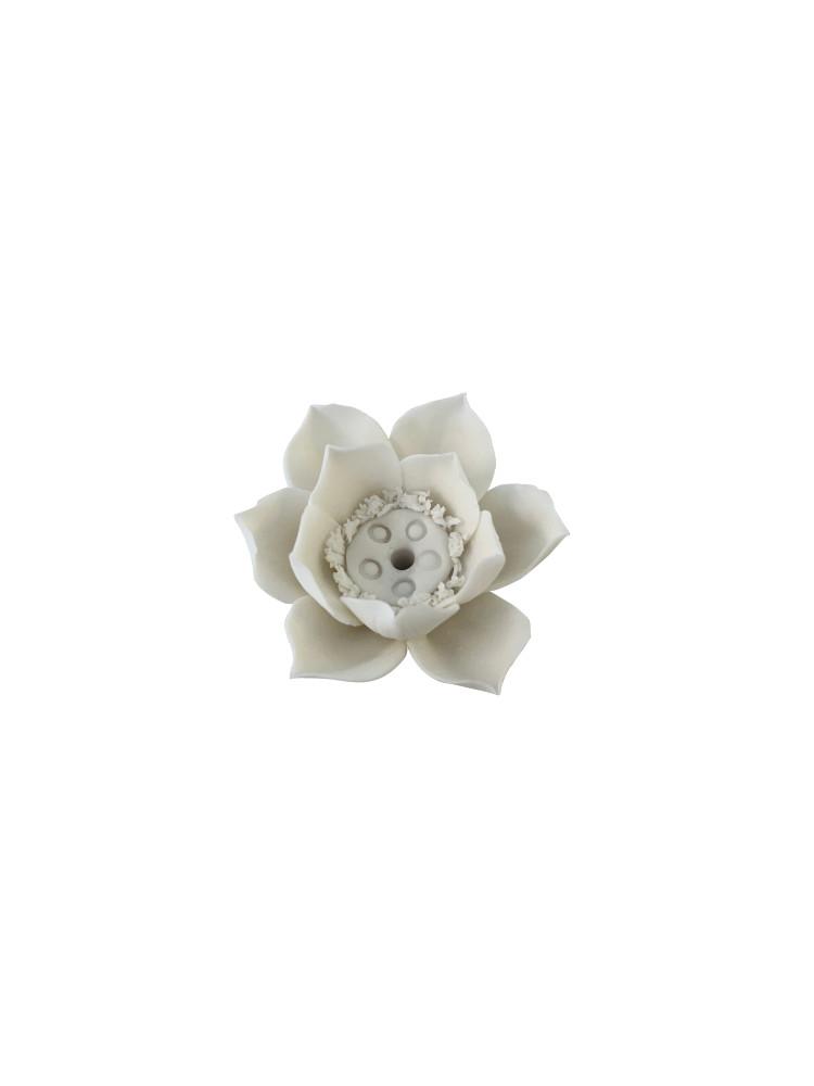 (Ceramic) Lotus incense holder