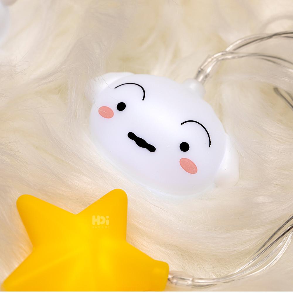 짱구는못말려  흰둥이 가랜드 조명등