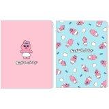 일 오판츄우사기 빤쮸토끼 A4 1지퍼백 6포켓 하드커버화일 파일집