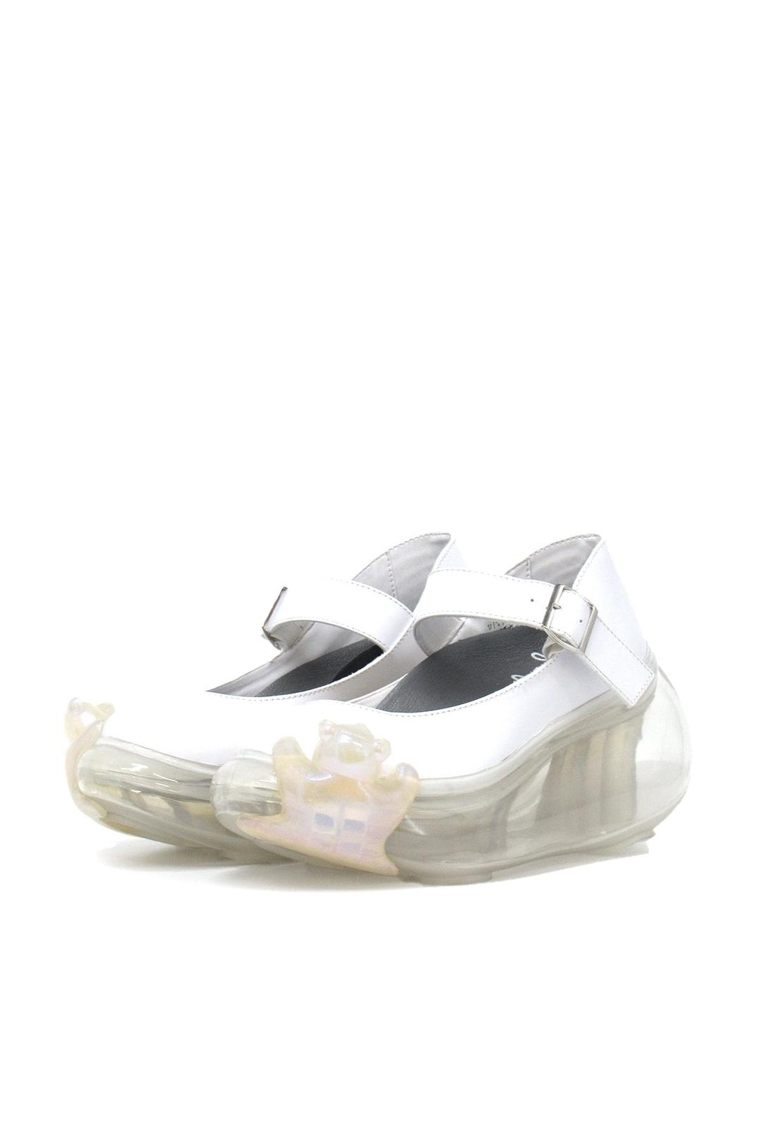 Mary Jane Bear / White - White / 36（22.0cm）