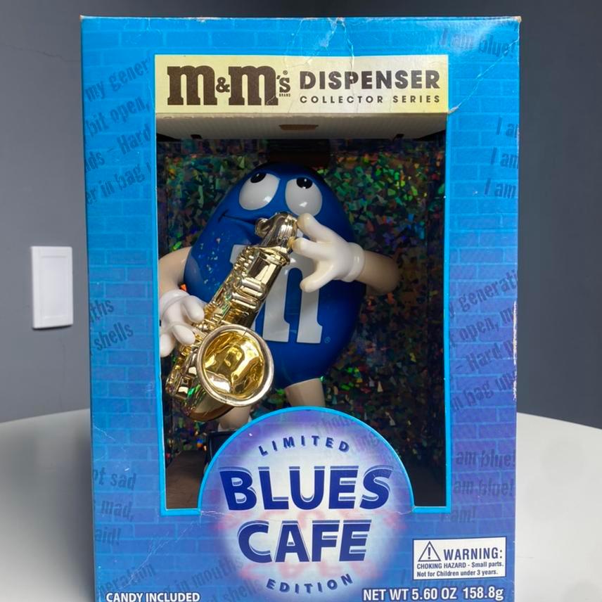 빈티지 앰엔앰 블루즈 카페 디스펜서