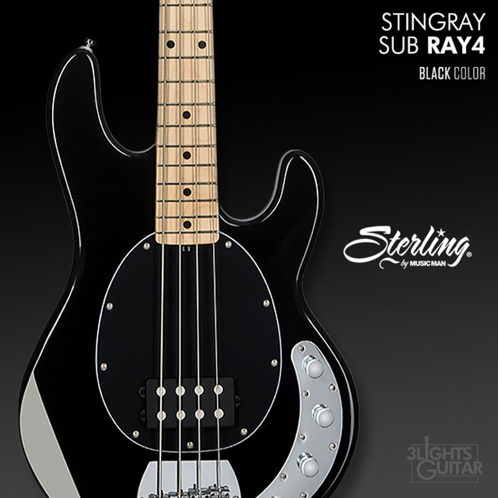 [당일발송/정식대리점] 스털링 베이스기타 SUB RAY4 블랙 / Sterling