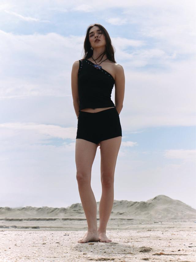 Mini tiny shorts - Super black - ML