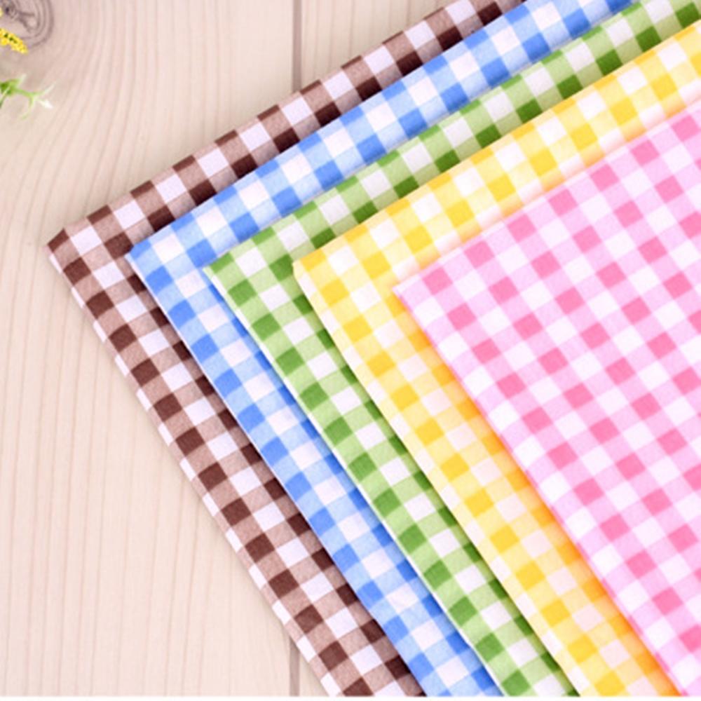 원단마트 면혼방원단 체크 5컬러