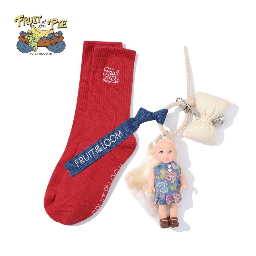 [FOTLXTHOUSAND] 따우전드 콜라보 키링 양말 세트