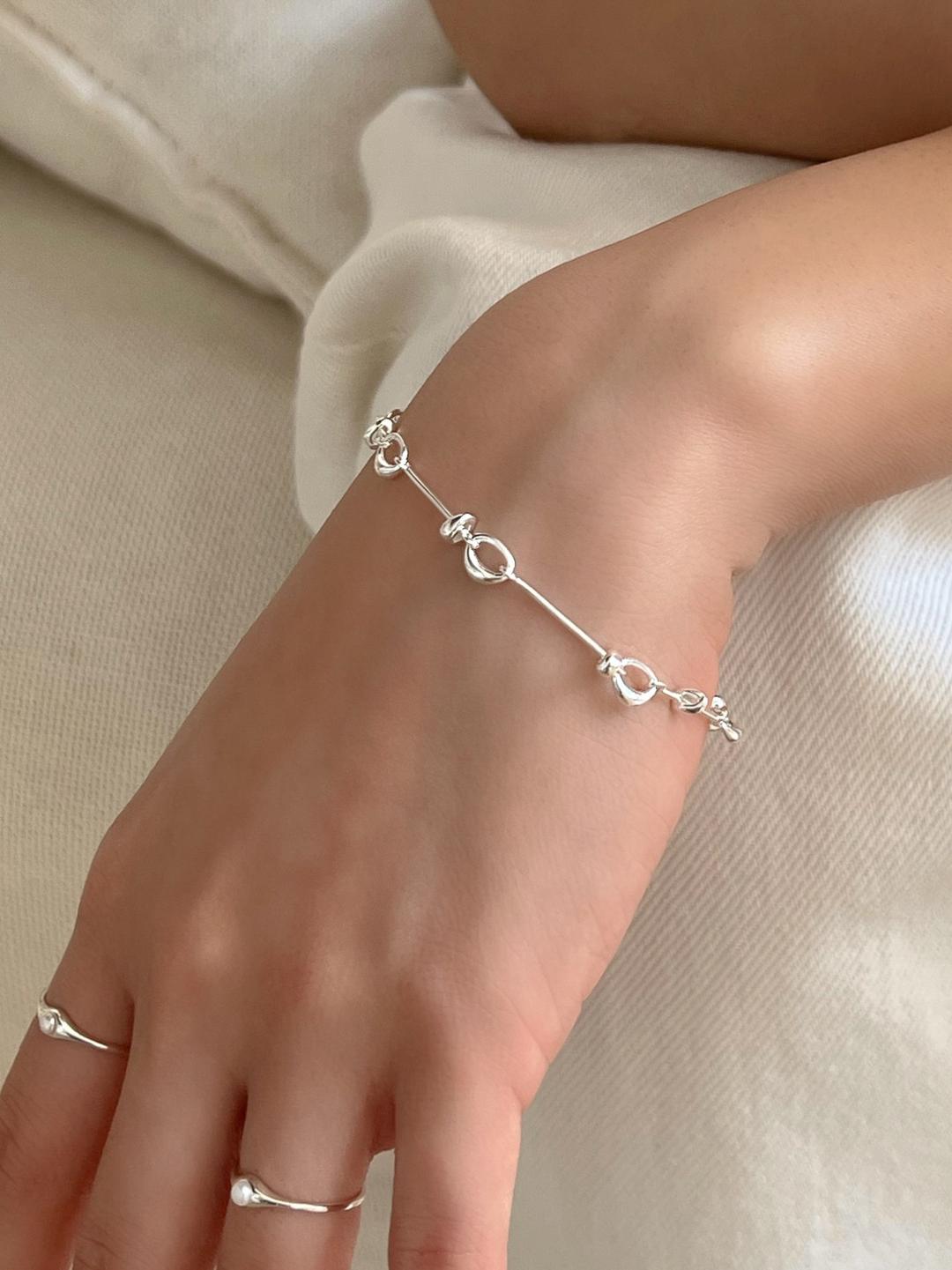 [92.5 silver] Lost bracelet 2colors