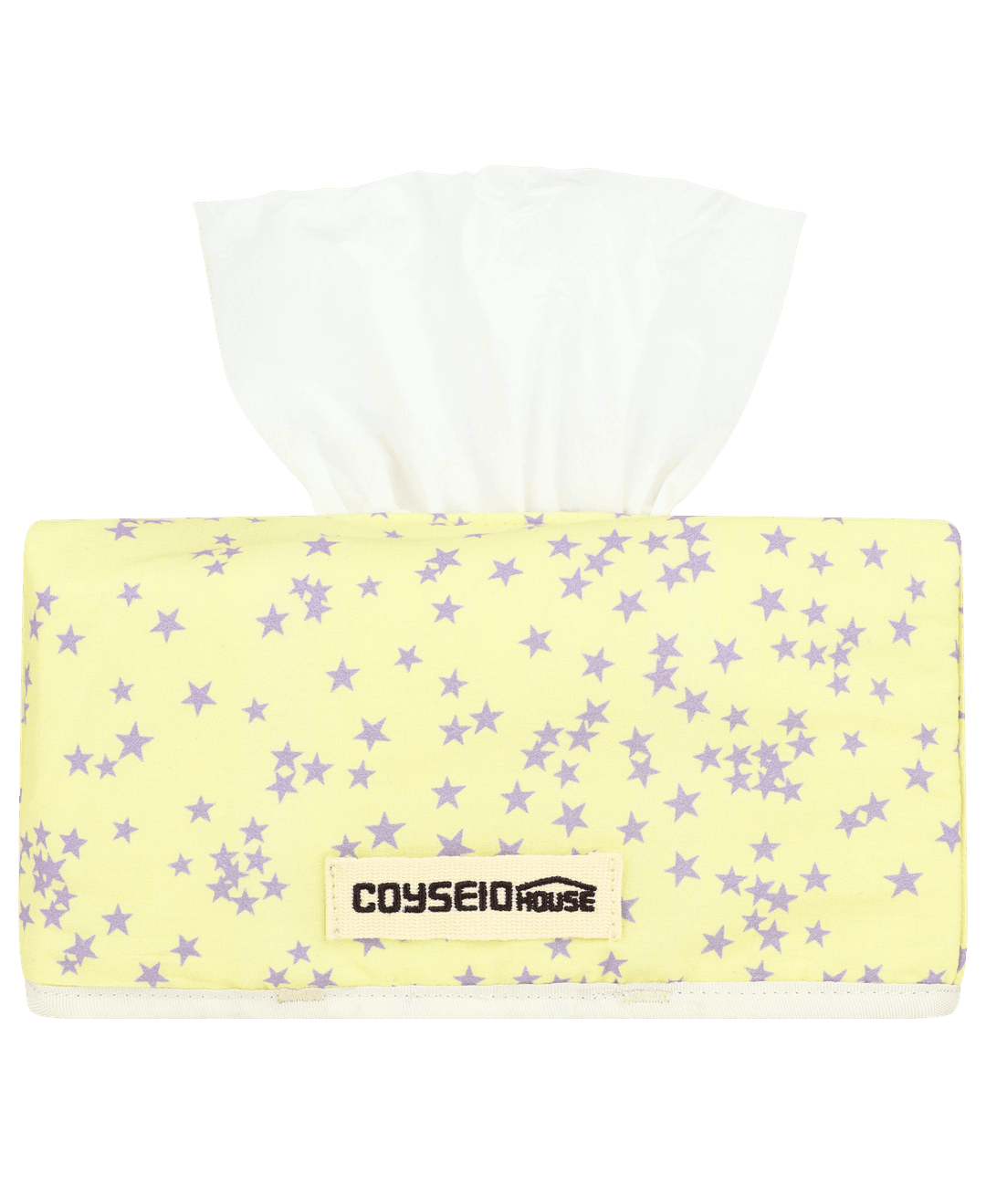 STAR TISSUE CASE YELLOW