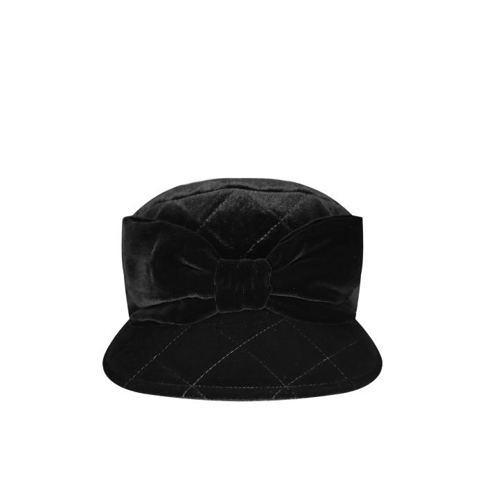 Black Velvet Hat