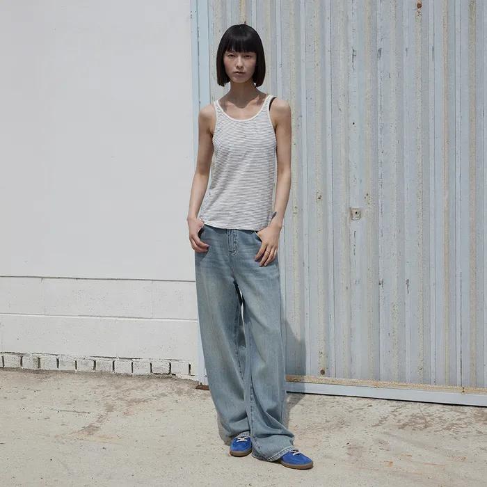 [online exclusive] steam denim pants (indigo)