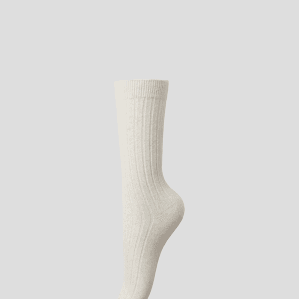cashmere texture socks ( 6 color )
