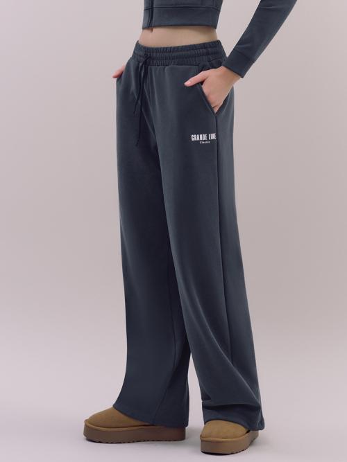 스트링 와이드 팬츠