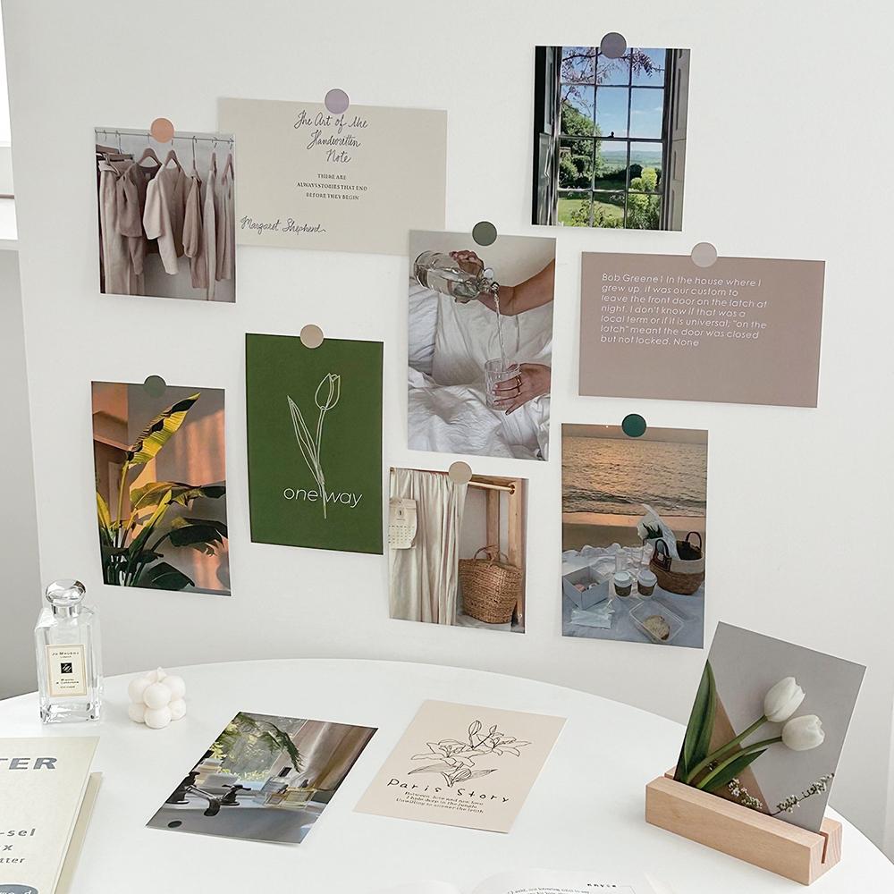 스토리텔링 분위기 벽포스터 사진엽서 6P