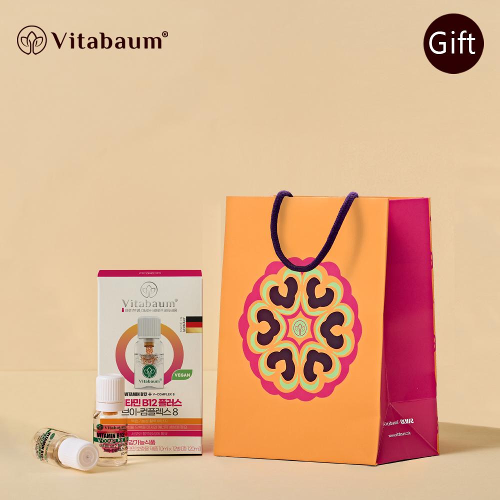 [부모님선물] 비타바움 활력 비타민B12 고함량(2주분)/흡수빠른 100% 액상제형