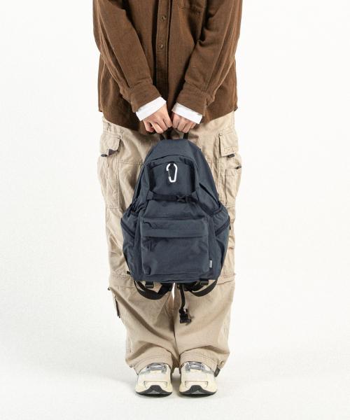 라이트 리사이클 나일론 백팩_스몰 [다크시안]