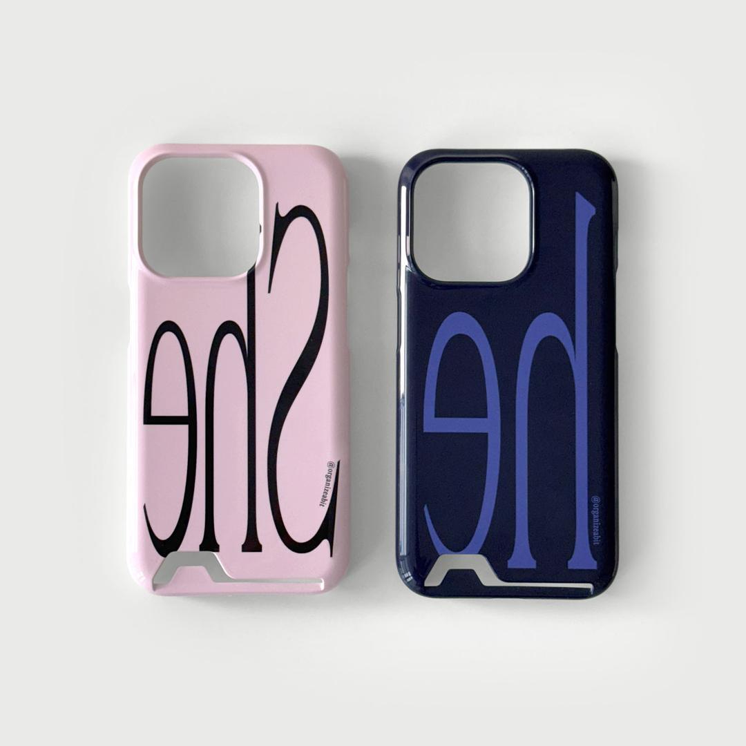She/He phone case