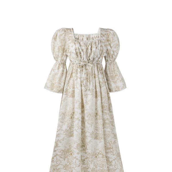 BELLA TOILE DE JOUY BEIGE HOME DRESS