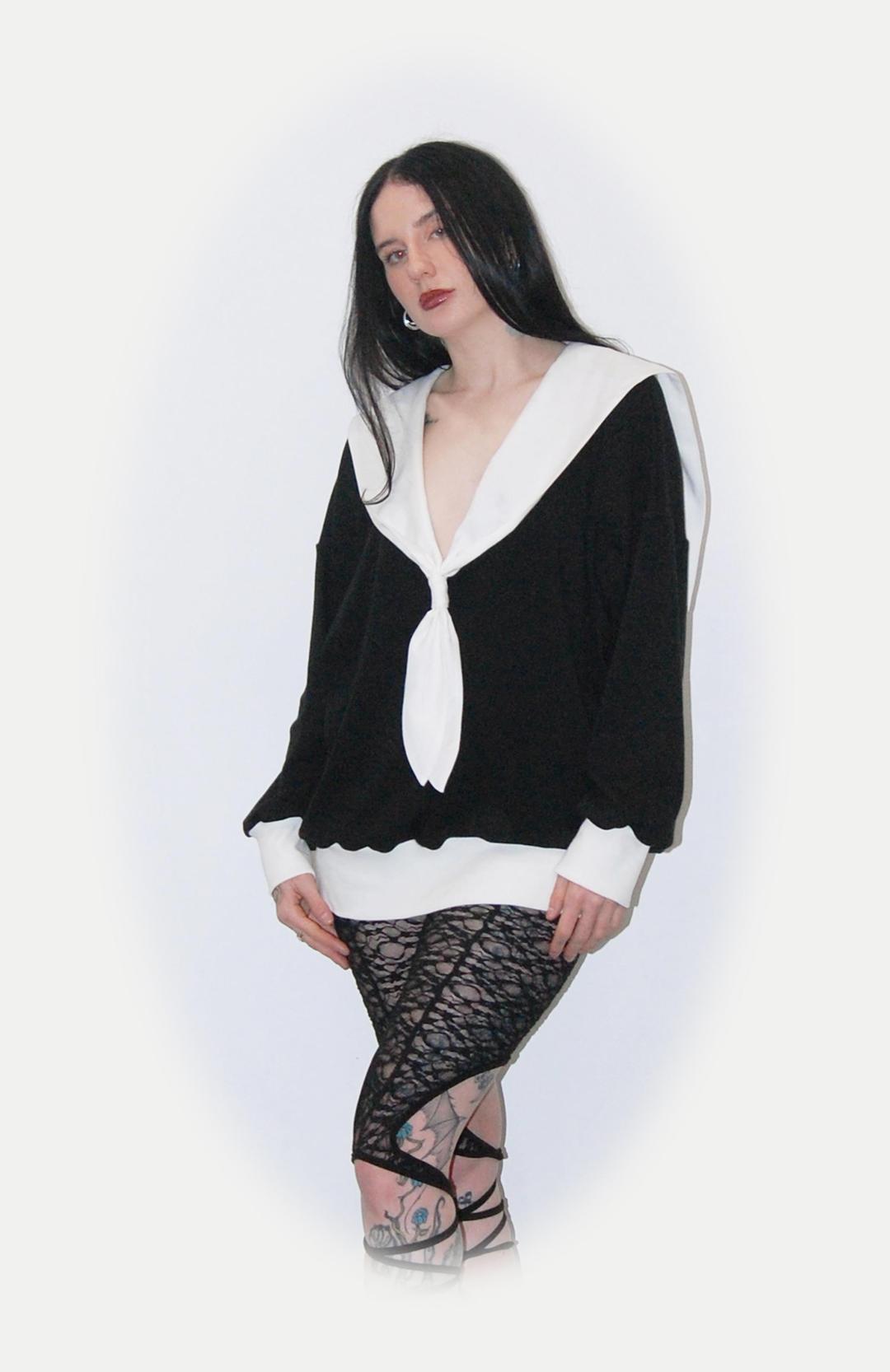 Black Sailor Sweater - XXS