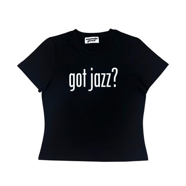 got jazz? Tee (Women) - Black