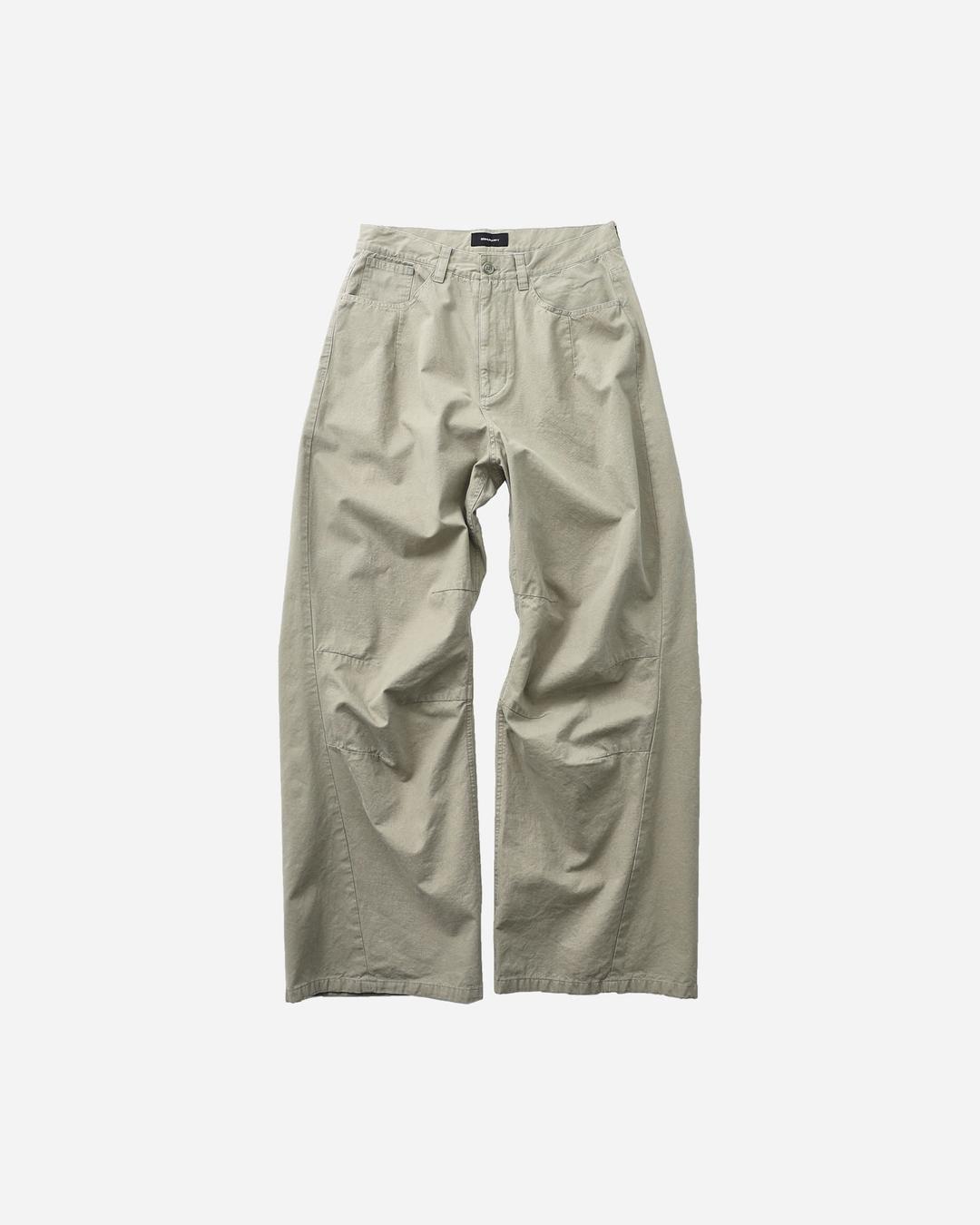 AV PLEATS PANTS (WASHED SAGE GREEN)