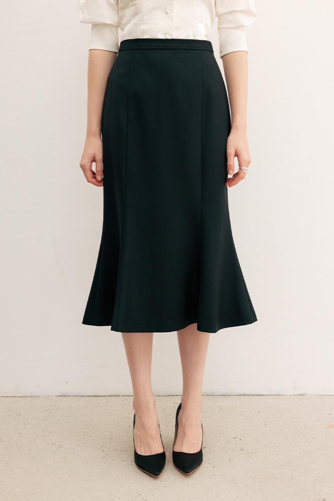 ONYX Mermaid long skirt (Black)