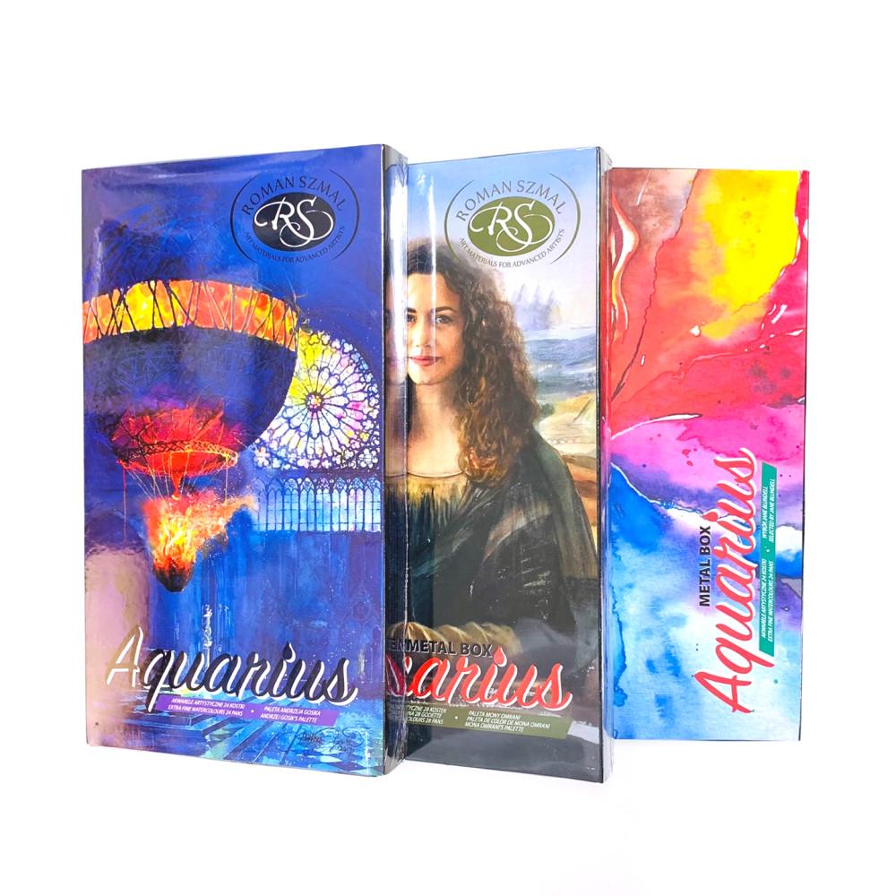 로만슈말 아쿠아리어스 Roman Szmal Aquarius 고체물감 세트 24색 28색